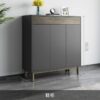 TFIIEXFL Nordic Wooden Simple Shoe Cabinets Thin Design Entrance Vertical Wooden Shoe Home Furniture