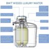 BWT WS555 Hi Flow Electronic Demand Block/Tablet Water Softener, Blue, 14 Litre