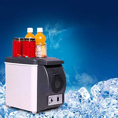SDFGH 12V Mini Car Refrigerator / 6L Portable Refrigerator Electronic Car Refrigerator