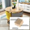 Negotiation Reception Tables and Chairs Home Office Meeting Room Round Dining Table and Chair Set 80cm Small Round Picnic Tables Garden Furniture