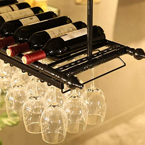 PIBM Wine Holder Wine Racks Wine Rack Free Standing Folding Wooden Red Wine Holder Racks Bottles Wine Stand Display Shelf for Kitchen Bar J1031,