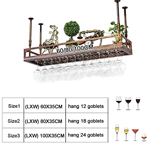 OUSIKA Wine Racks,Wine Bottle Glass Racks Modern Ceiling-Type Wine Holder,Grid Metal Frame,Wall Mounted Wine Bottle Holder Hanging Wine Glass Rac