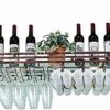 EYLINK Wine Racks,Wine Lovers/Wall Mounted Wine Rack Hanging Wine Glass Rack Bar Creative Wine Rack Upside down Goblet Rack Ceiling Decoration Sh