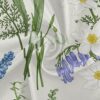 xigua Elegant Flowers Tablecloth Durable 60 Inch Round Table Cloth Cover with Zipper Umbrella Hole Camping Tablecloths for Outdoor Party Picnic