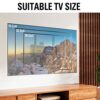 Mounting Dream TV Wall Mount Bracket Swivel and Tilt for Most 26-55 Inch LED, LCD and OLED Flat Screen TVs up to VESA 400x400mm and 27 kg with Fi