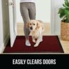 Dirt Trapper Door Mat Indoor & Outdoor, Front & Back Door Mat Non Slip Rubber Backing for Home, Kitchen & Office - Super Absorbent Heavy Duty Flo