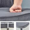 dining chair Kitchen Dining Room Furniture Chairs Velvet Dining Chair With Metal Legs Velvet Seat And Backrests For Lounge Kitchen Bedroom Living