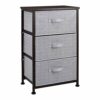 Amazon Basics Fabric 3-Drawer Storage Organizer Unit for Closet, Black