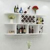 SUCHETA Wooden Wine Racks Wine Cabinet, Wall-Mounted Simple And Modern Dining Room Rack, Decorative Wine Rack, Living Room Home Solid Wood Creati