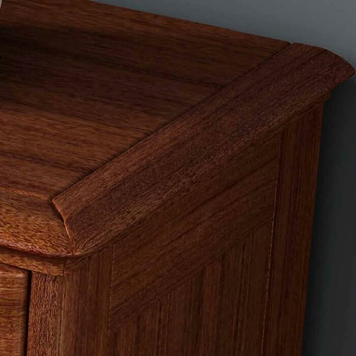 LUKEO Solid Wood Shoe Cabinet Living Room Storage Shoe Cabinet Of Design The Corners are Smooth and Polished