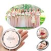 Soinos Pack of 6 Makeup Mirror for Wedding Parties and Bridesmaids Proposal Gifts - Compact, Portable and Perfect for On-The-Go Glam!