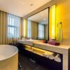 BOPai 24 inch Single Vacuum Suction Cup Towel Bar Towel Rail for Bathroom Accessory Clothes washcloths No Drill Wall Mount Shelf Rack Polished Ch