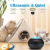 Aroma Essential Oil Diffuser Humidifier: 400ml Aromatherapy Air Diffusers for Home Cool Mist Vaporizer Timer for Large Room Ultrasonic Scented Hu