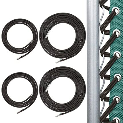 robinlu Replacement Elastic Cord Laces, 4 Pack Recliner Replacement Cords Rope for Zero Gravity Lounge Bungee Anti Gravity Chair Outdoor Garden S