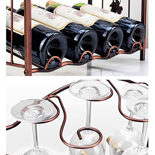 NEOCHY Wine Rack Cup Holder Household Upside-Down European Goblets Bar Counter Multifunctional Storage Rack