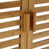 Premier Housewares Bamboo Under Sink Cabinet - White, H60 x W60 x D30cm