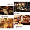 Stylish Simplicity Down Wine Rack Home Multi-Function Living Room Display Storage Wine Rack Vintage Wrought Iron Metal Wine Rack - Restaurant Kit