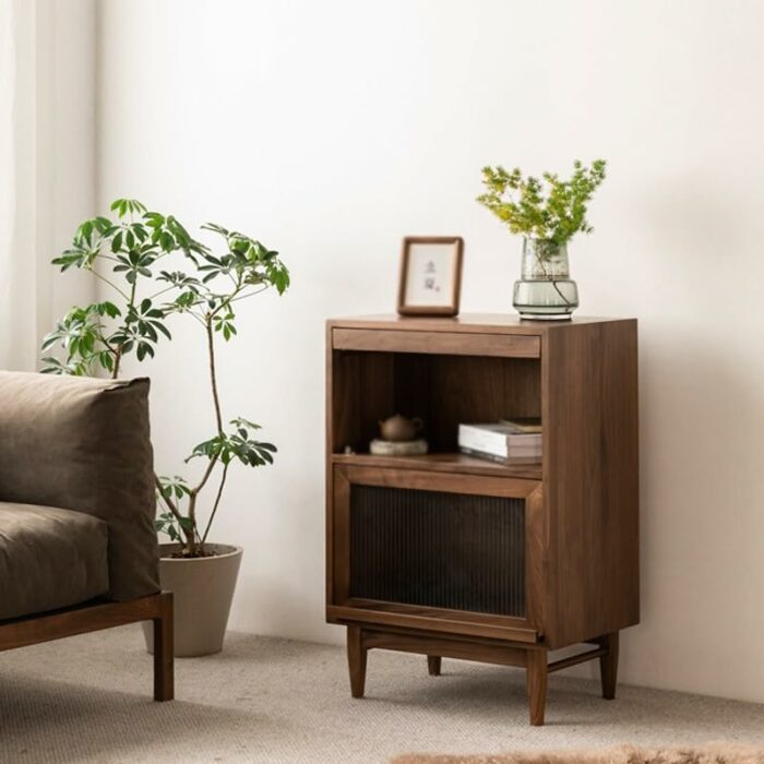 EYHLKM Home Bedroom Bedside Storage Cabinet Locker Bedroom Bedside Cabinet Bedside Cabinet Small