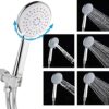 Y-home Shower Head with High Pressure Mode, Self-cleaning Handheld Showers for Hard Water Area