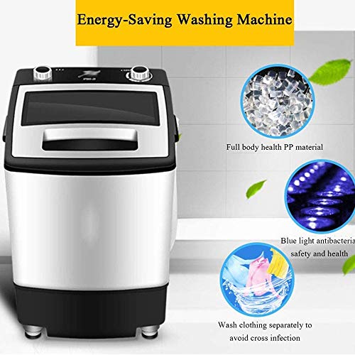 XIAOJUN Small Mini Washing Machine Home Double Barrel Semi-automatic Portable with Dehydration Spin Dry Washer Household Appliances
