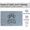 2 Pcs Indoor Dirt Trapper Doormat,24" x 36" Dog Door Mat Non Slip Floor Mat Absorbent Entrance Mat Front Door Mat,Welcome Mats Entryway Mat, Mudd