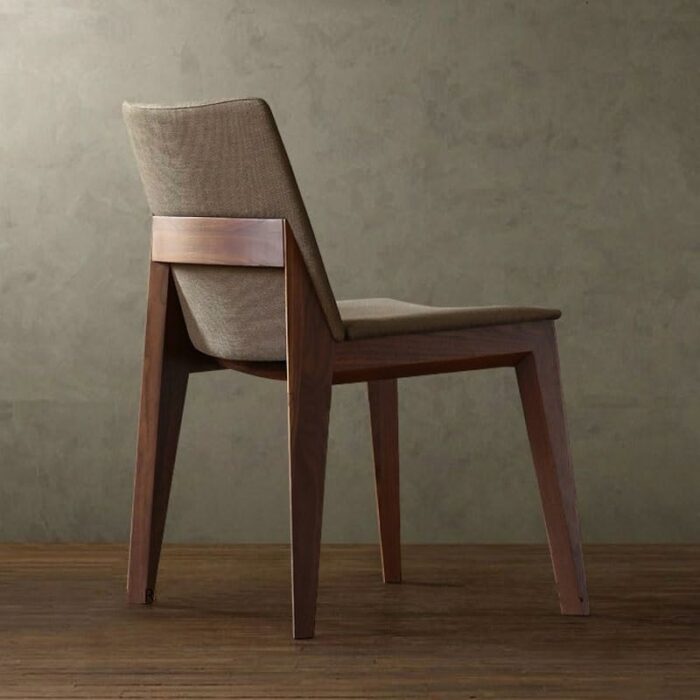 WALNUT Dresser Wooden Kitchen Dining Chair Bedroom Salon Ergonomic Office Dining Chair Home Furniture