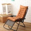 AUTUUCKEE High Back Chair Cushion, Thickened Garden Chair Seat Cushion, Outdoor Patio Lounger Chair Cushion, Rectangular Cushion 110 x 40 x 8 Cm(