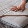BHVXW Proof thickening Mattress 1.5m Foldable Tatami Single double Mattresses Cotton Cover King Queen Size (Color : Gray, Size : 135x200cm)