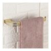 HIGOH Towel Racks, Towel Rail for Bathroom,Copper Crystal Toilet Towel Rail Rack,Towel Holder Bathroom Hand Towel Holder Hanger Wall Hanging Kitc