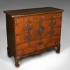 Antique Raised Chest, Korean, Elm, Pear, Side Cabinet, Brass, Victorian, C.1880