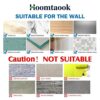 Hoomtaook Bathroom Corner Shelves Shower Shelf No Drilling Bathroom Caddy Storage Shower Organiser Adhesive Rustproof Metal Wall Mounted 2 Packs