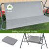 WMLBK Replacement Garden Swing Seat Cover,Durable 900D Oxford Fabric Waterproof & UV Resistant Swing Chair Cover Outdoor Garden Swing Chair Cover