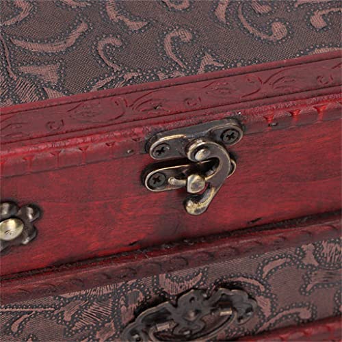 MIAOHY Little Treasure Chest Box Retro Treasure Chest Box with for Living Room for Bedroom for Study