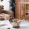 EYLINK Wine Racks,Wine Display Storageniture Wine Racks,Resin Wine Racks,Room Decorations Wine Cabinet Wine Storage European Grape Rack