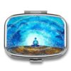 Brown Bee Unemployed Philosophers Guild Pill Box Medicine Box Rectangular Medicine Box 2 Lattice Medicine Box