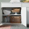 Ikea VIHALS sideboard, 140x37x75 cm, white