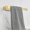 Towel Bar Towel Rail Brushed Gold bathroom towel rack Wall Mounted Space Aluminum Towel Holder Storage Rack for Bathroom, Kitchen, Toilet