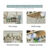 EYLINK Wine Holder Upside Down Wine Rack Simple Style Gold Iron Ceiling Hanging Stemware Glasses Racks Home Decoration Wine Bottle Shelf for Bars