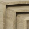 Furniture To Go | 4You, Oak Effect, Small Nest of Tables 1+1+1