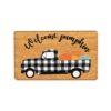 URFEDA Decorative Doormat Autumn Harvest Seasonal Thanksgiving Floor Entrance Door Mat Thanksgiving Doormat Welcome Doormat for Outdoor Front Doo