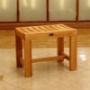 Bath Stools,Shower Stool Bathroom Waterproof Non-Slip Safety Stable Comfort Bath Chair Change Shoes Stool Elderly/Handicapped/Pregnant Solid Bath