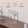 Laivli Tilt Stand for Show 15, Easy to Adjust The Height with Thumb Screw, Aluminum Mount for Show 15 Swivel and Tilt, VESA 75x75mm or 100x100mm
