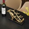 ZYZMH Wine Rack Character Decoration Creative Entrance Cabinet Living Room European Style Goblet Wine Bottle Rack Household