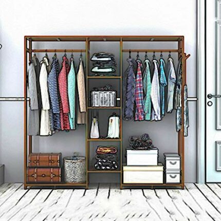 JYDQM Fashionable Artist Bedroom Furniture Portable Cabinet Assembly Multi-function Foldable Wardrobe Closet