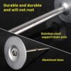 TYESTAND ST-1 Undermount Sink Support Brackets Stainless Steel and Aluminum Adjustable Sink Legs Installation and Repair System Kit For Kitchen S