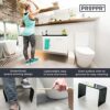 Adult Squatting Toilet Stool. This New 7" Clear PROPPR Squatting Stool is for Those with Low Height Toilets or just Starting to Prop. Perfect for