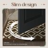 AIZIBLISH Front Door Mats, Non-Slip Absorbent Door Mats Indoor, Resist Dirt Door Rug, Classic Geometric Pattern Rugs for Entryway Indoor, Outdoor
