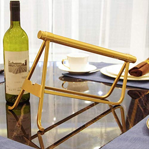 CZDYUF Stainless Wine Rack - Wine Rack Decoration Restaurant Wine Rack Home Creative Furnishings