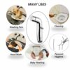ZOTTI Bidet Douche Spray Hands Free - Toilet Bidet Bathroom Hand Held Shower Bidet Spray Toilet - ABS Chrome