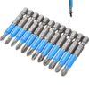 12Pcs Magnetic Impact Screwdriver Driver Bits Set, Impact Driver Bits Magnetic Screwdriver Bits Pz2 Impact Driver Bits, Screw Bits for Cordless D